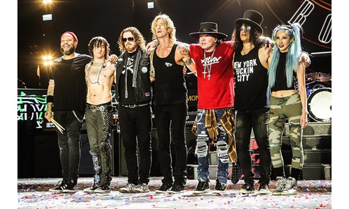 GUNS N' ROSES İSTANBUL'DA